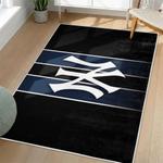 mlb new york yankees area rug non slip baseball carpet home decor gift idea for fans living room nyy10