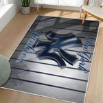 mlb new york yankees area rug non slip baseball carpet home decor gift idea for fans living room nyy107