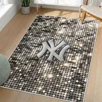mlb new york yankees area rug non slip baseball carpet home decor gift idea for fans living room nyy108