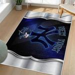 mlb new york yankees area rug non slip baseball carpet home decor gift idea for fans living room nyy129