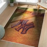 mlb new york yankees area rug non slip baseball carpet home decor gift idea for fans living room nyy13