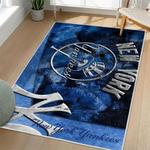 mlb new york yankees area rug non slip baseball carpet home decor gift idea for fans living room nyy135