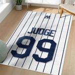 mlb new york yankees area rug non slip baseball carpet home decor gift idea for fans living room nyy136