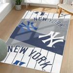 mlb new york yankees area rug non slip baseball carpet home decor gift idea for fans living room nyy141