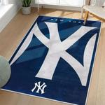 mlb new york yankees area rug non slip baseball carpet home decor gift idea for fans living room nyy143