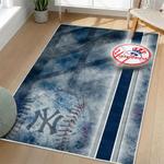 mlb new york yankees area rug non slip baseball carpet home decor gift idea for fans living room nyy161