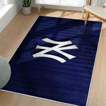 mlb new york yankees area rug non slip baseball carpet home decor gift idea for fans living room nyy167