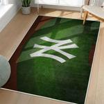 mlb new york yankees area rug non slip baseball carpet home decor gift idea for fans living room nyy169