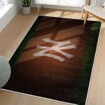 mlb new york yankees area rug non slip baseball carpet home decor gift idea for fans living room nyy17