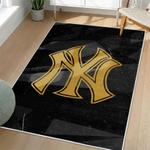 mlb new york yankees area rug non slip baseball carpet home decor gift idea for fans living room nyy36