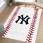 mlb new york yankees area rug non slip baseball carpet home decor gift idea for fans living room nyy40