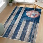 mlb new york yankees area rug non slip baseball carpet home decor gift idea for fans living room nyy56