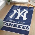 mlb new york yankees area rug non slip baseball carpet home decor gift idea for fans living room nyy59