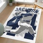 mlb new york yankees area rug non slip baseball carpet home decor gift idea for fans living room nyy66