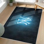 mlb new york yankees area rug non slip baseball carpet home decor gift idea for fans living room nyy72