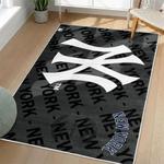 mlb new york yankees area rug non slip baseball carpet home decor gift idea for fans living room nyy80