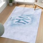 mlb new york yankees area rug non slip baseball carpet home decor gift idea for fans living room nyy87