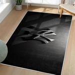 mlb new york yankees area rug non slip baseball carpet home decor gift idea for fans living room nyy88