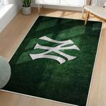 mlb new york yankees area rug non slip baseball carpet home decor gift idea for fans living room nyy93