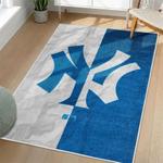 mlb new york yankees area rug non slip baseball carpet home decor gift idea for fans living room nyy96