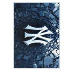 mlb new york yankees area rug non slip baseball carpet home decor gift idea for fans nyy120