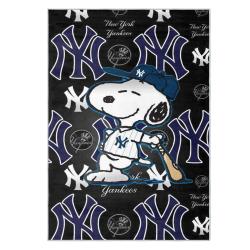 mlb new york yankees area rug non slip baseball carpet home decor gift idea for fans nyy121