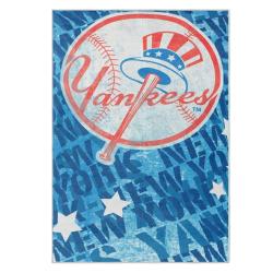 mlb new york yankees area rug non slip baseball carpet home decor gift idea for fans nyy123