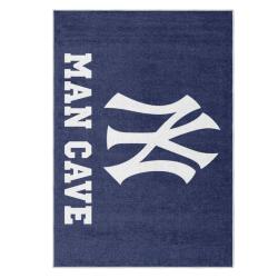 mlb new york yankees area rug non slip baseball carpet home decor gift idea for fans nyy130
