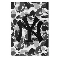 mlb new york yankees area rug non slip baseball carpet home decor gift idea for fans nyy139