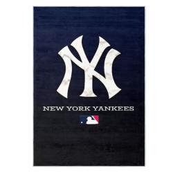 mlb new york yankees area rug non slip baseball carpet home decor gift idea for fans nyy142