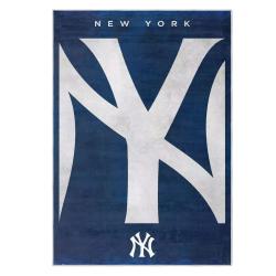 mlb new york yankees area rug non slip baseball carpet home decor gift idea for fans nyy143