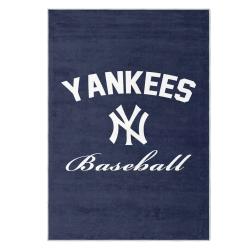 mlb new york yankees area rug non slip baseball carpet home decor gift idea for fans nyy144
