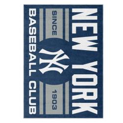 mlb new york yankees area rug non slip baseball carpet home decor gift idea for fans nyy155