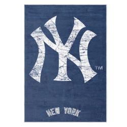 mlb new york yankees area rug non slip baseball carpet home decor gift idea for fans nyy168