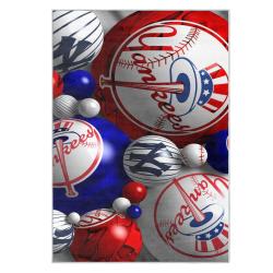 mlb new york yankees area rug non slip baseball carpet home decor gift idea for fans nyy172