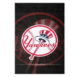 mlb new york yankees area rug non slip baseball carpet home decor gift idea for fans nyy25