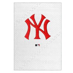 mlb new york yankees area rug non slip baseball carpet home decor gift idea for fans nyy27
