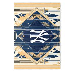 mlb new york yankees area rug non slip baseball carpet home decor gift idea for fans nyy3