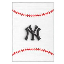 mlb new york yankees area rug non slip baseball carpet home decor gift idea for fans nyy32