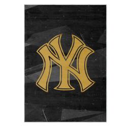 mlb new york yankees area rug non slip baseball carpet home decor gift idea for fans nyy36