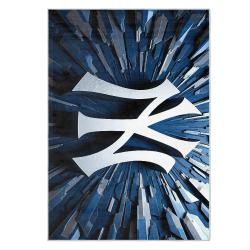mlb new york yankees area rug non slip baseball carpet home decor gift idea for fans nyy45