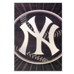 mlb new york yankees area rug non slip baseball carpet home decor gift idea for fans nyy51