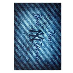 mlb new york yankees area rug non slip baseball carpet home decor gift idea for fans nyy54