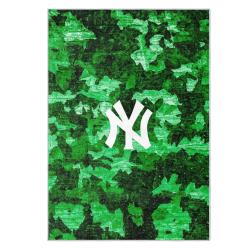 mlb new york yankees area rug non slip baseball carpet home decor gift idea for fans nyy55