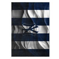 mlb new york yankees area rug non slip baseball carpet home decor gift idea for fans nyy65