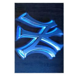 mlb new york yankees area rug non slip baseball carpet home decor gift idea for fans nyy69