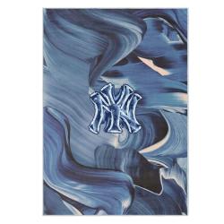 mlb new york yankees area rug non slip baseball carpet home decor gift idea for fans nyy73