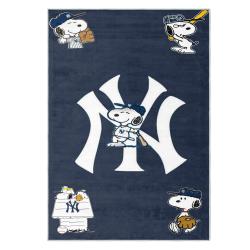 mlb new york yankees area rug non slip baseball carpet home decor gift idea for fans nyy75