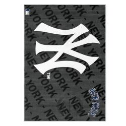 mlb new york yankees area rug non slip baseball carpet home decor gift idea for fans nyy80