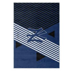 mlb new york yankees area rug non slip baseball carpet home decor gift idea for fans nyy84
